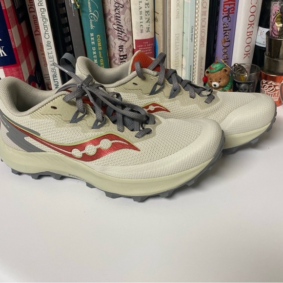 Saucony Peregrine 14 PWR Trac (Formfit-4mm offset Insole) Men’s Size 8.5 - Picture 2 of 10